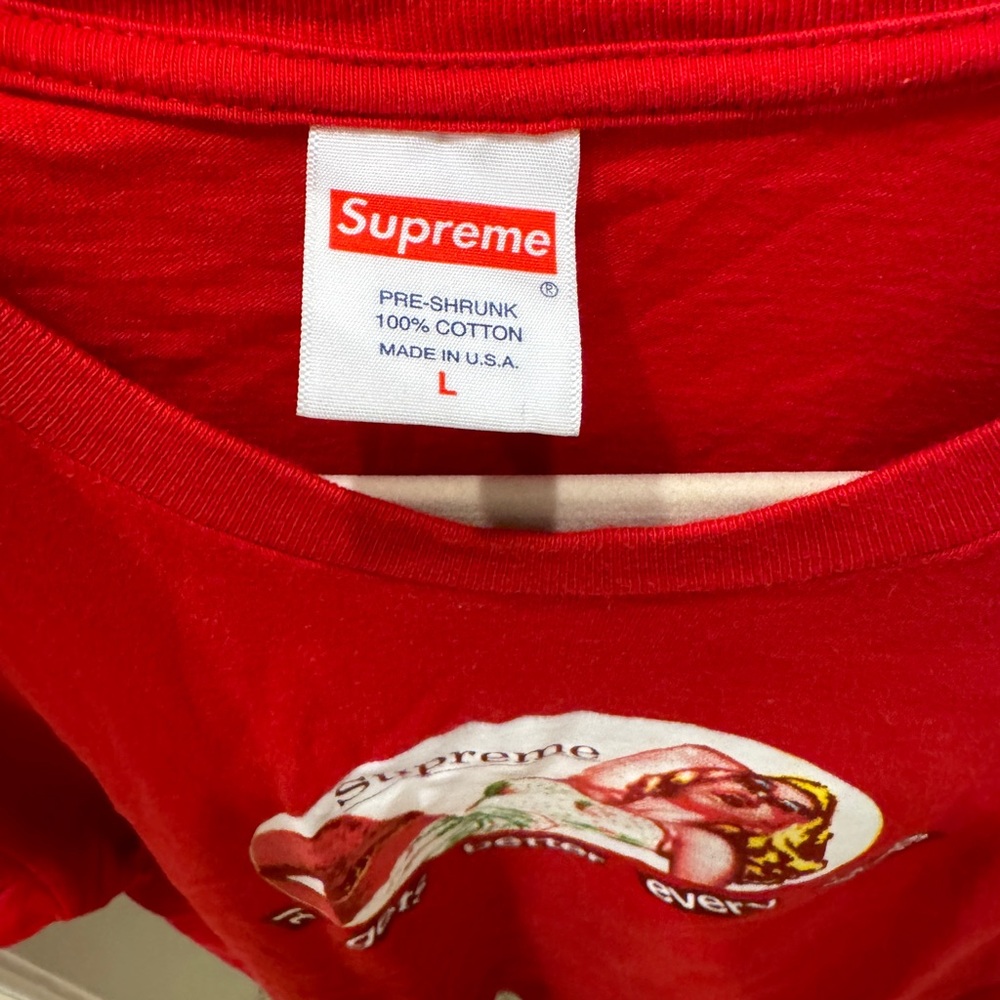 Supreme “It Gets Better Every Time” Tee. Size L. … - image 3